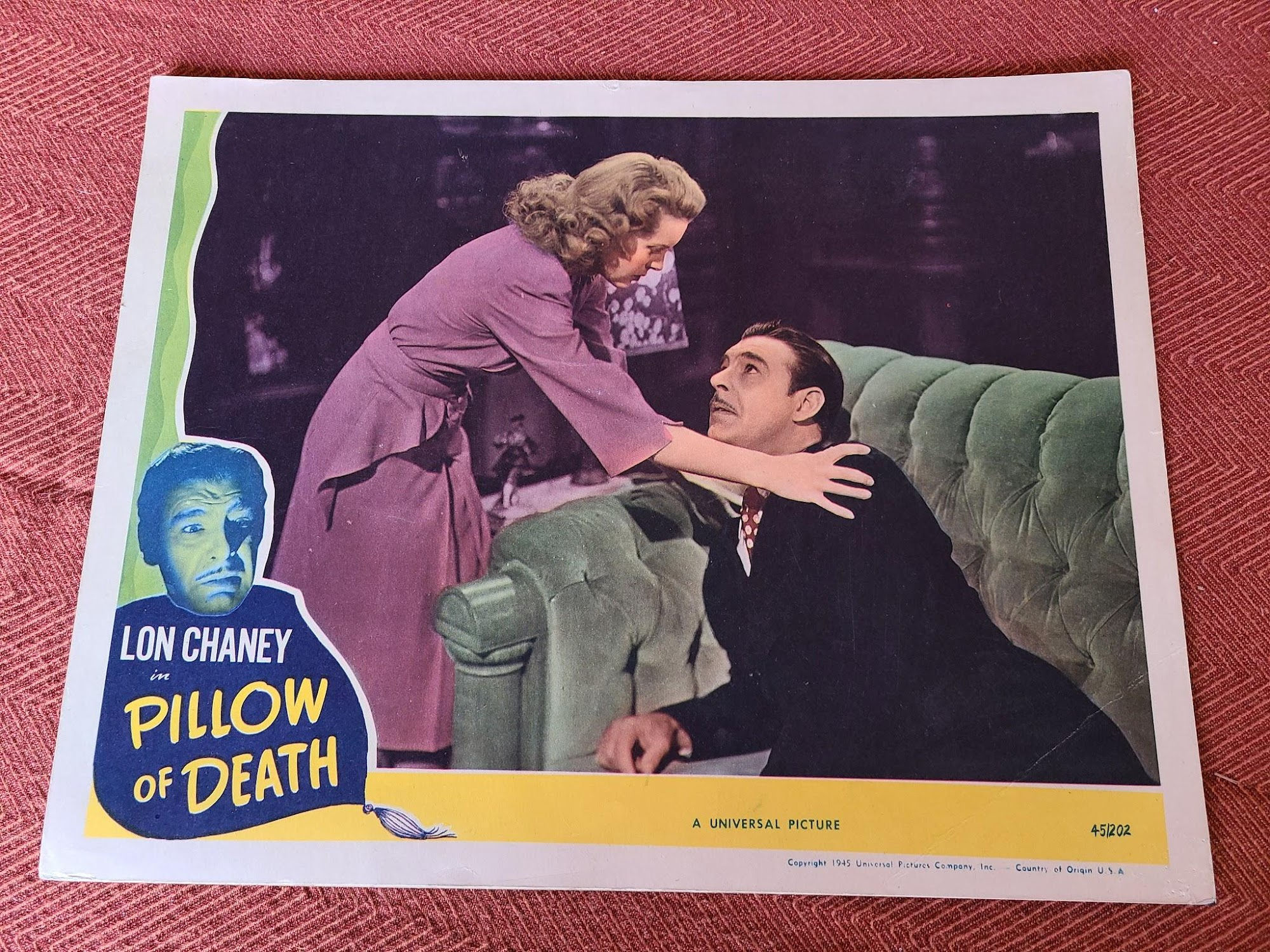 Pillow Of Death 1945 Scifi/Horror
