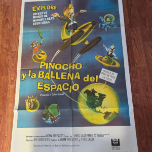 Pinocchio In Outer Space 1965 1 Sheets/US