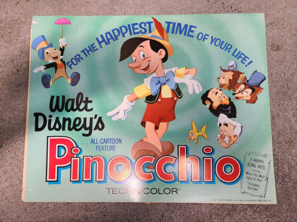 Pinocchio 1940 Title Cards