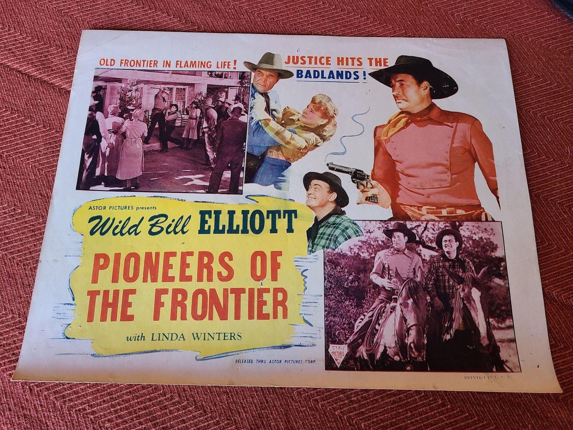 Pioneers Of The Frontier 1940 Western Lobby Cards