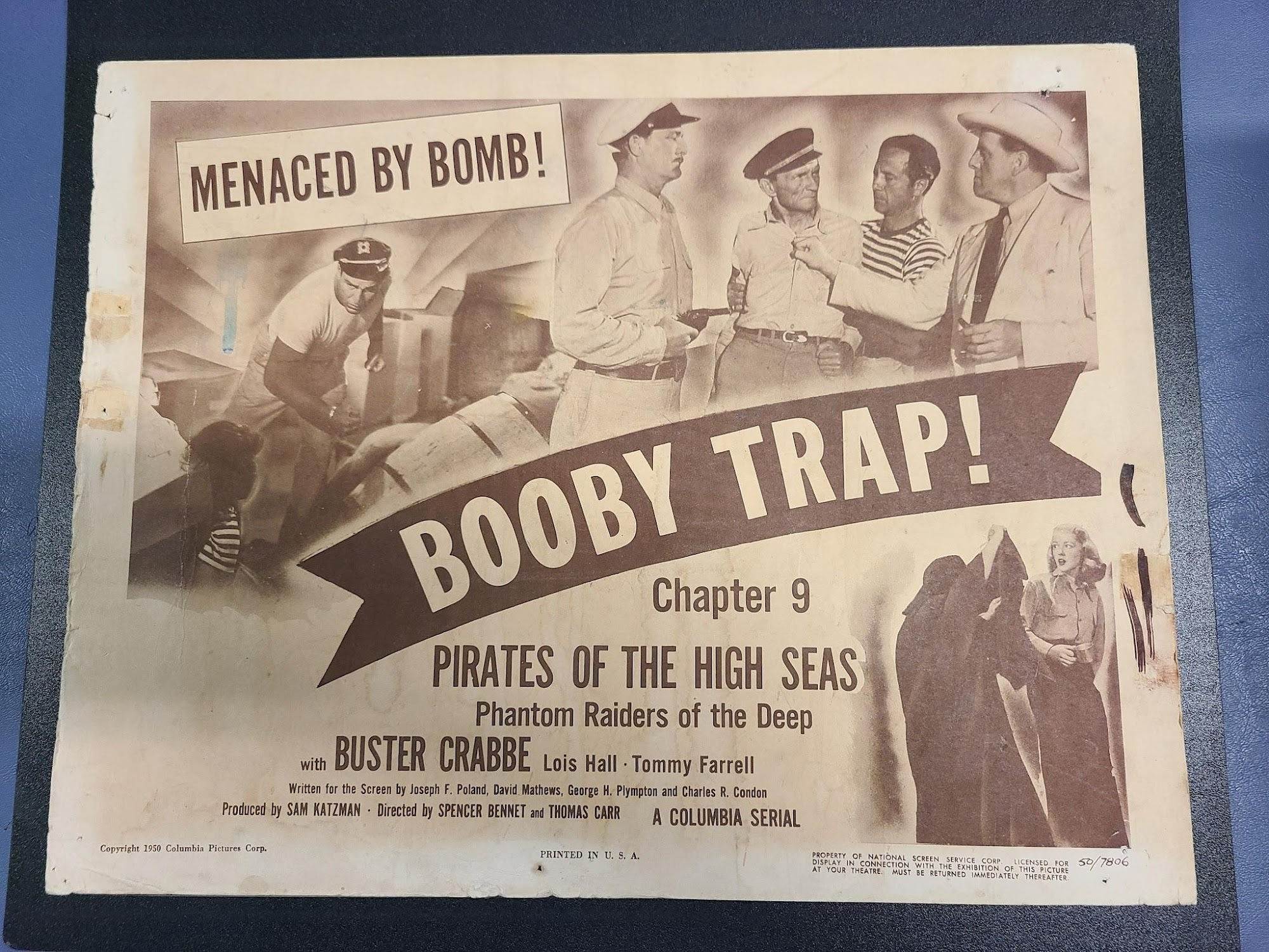Pirates Of The High Seas 1950 Serial Lobby Cards