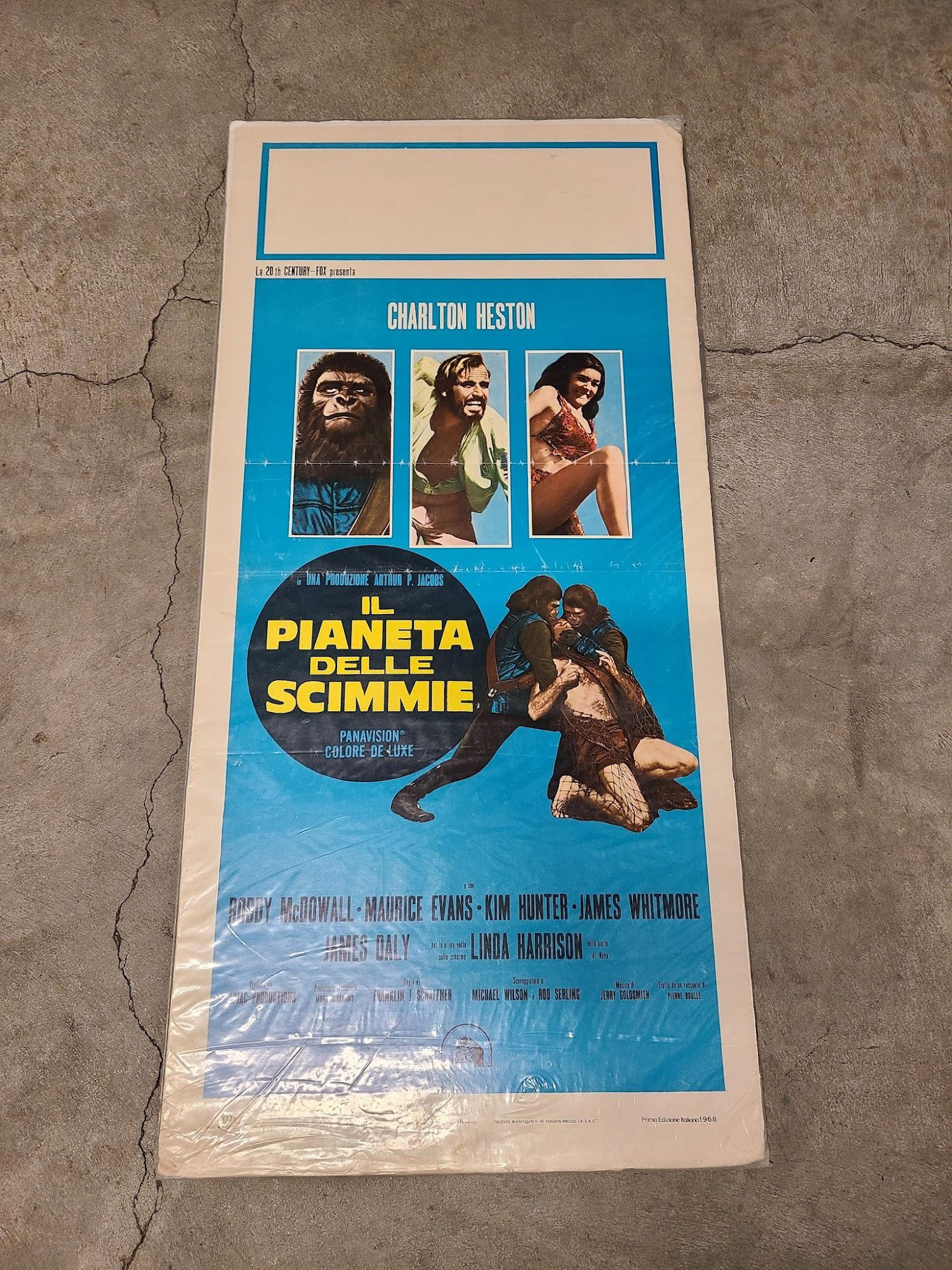 Planet Of The Apes 1968 Locodina