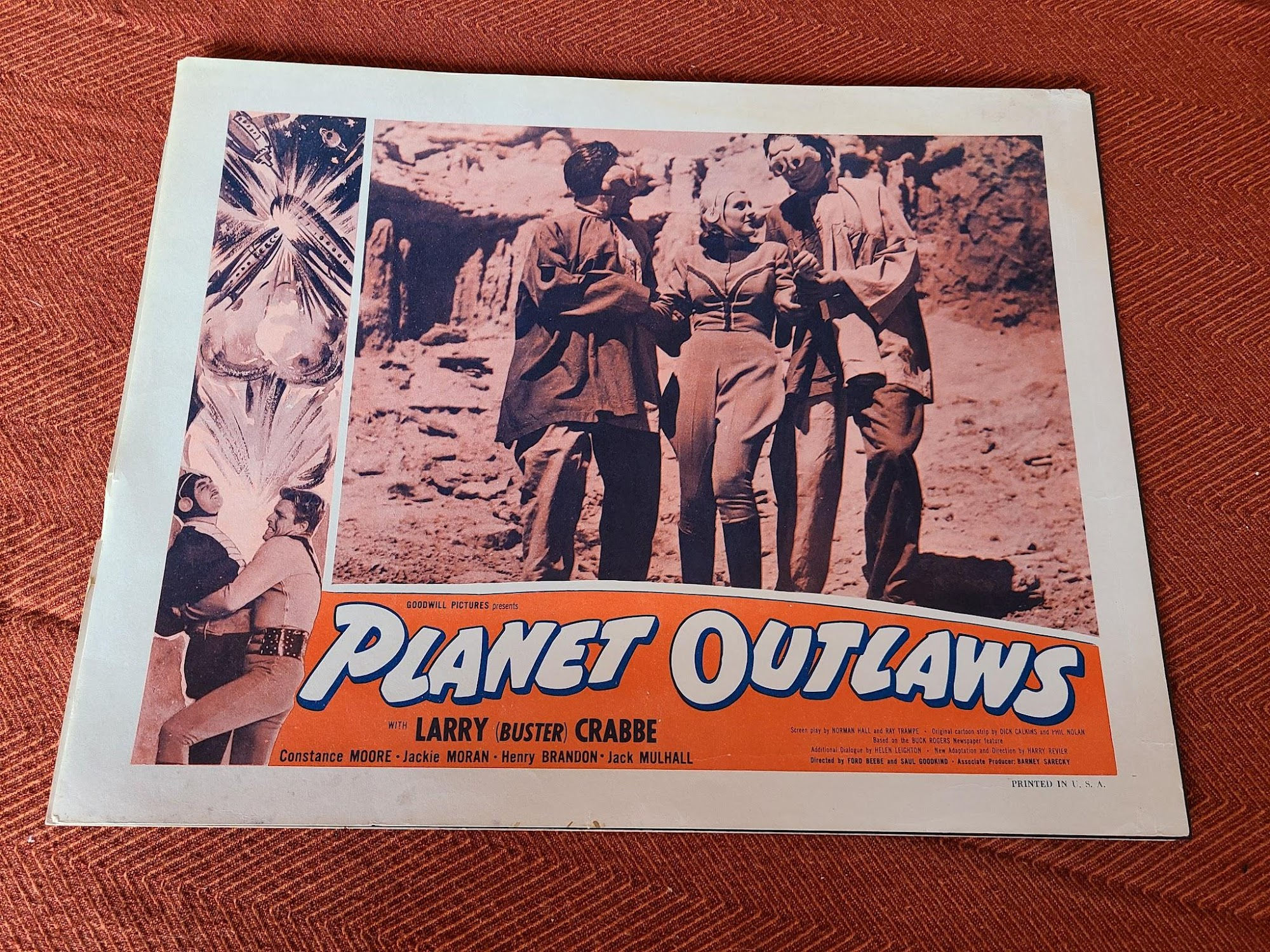 Planet Outlaws 1939 Scifi/Horror