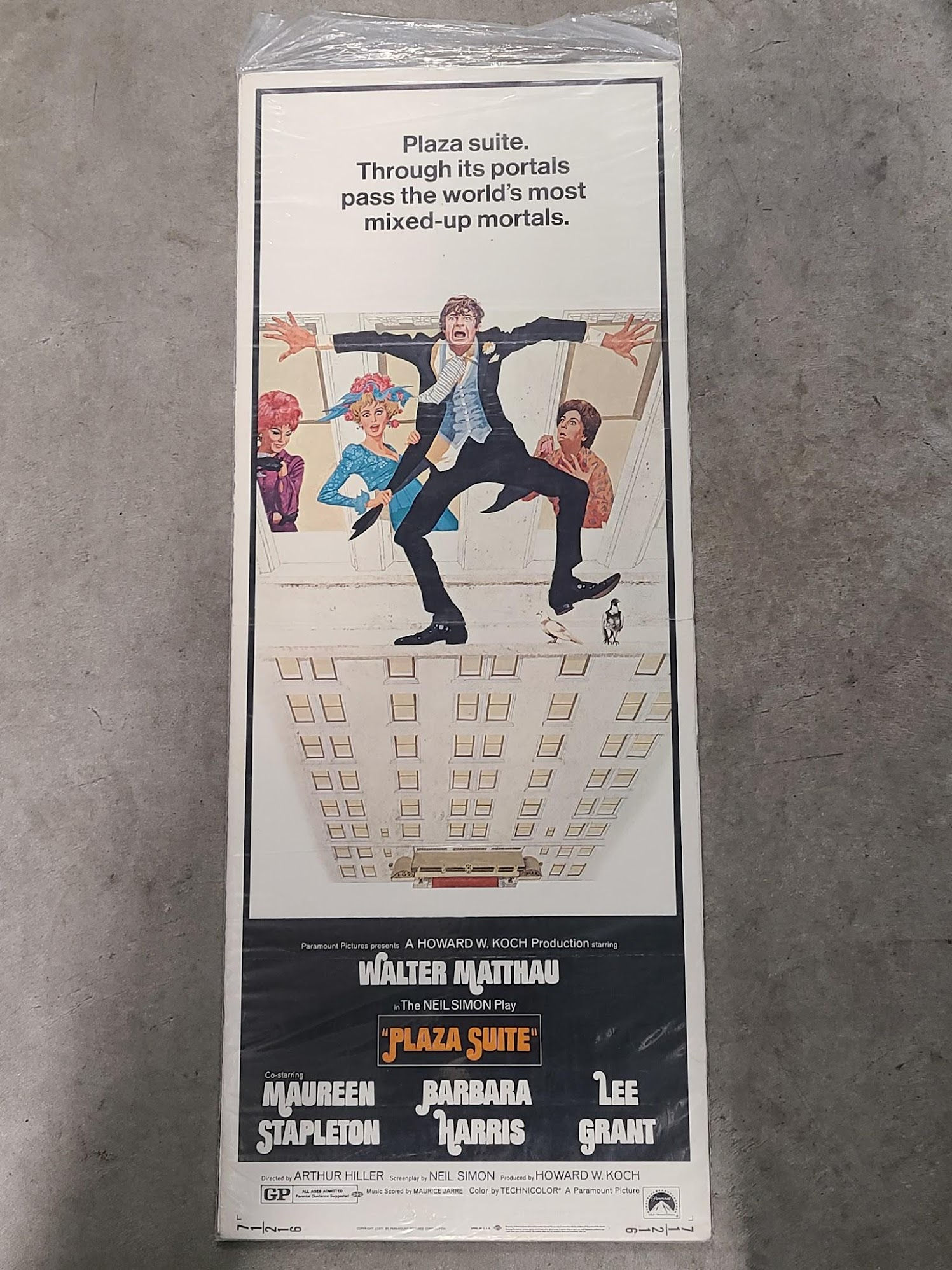 Plaza Suite 1971 Inserts