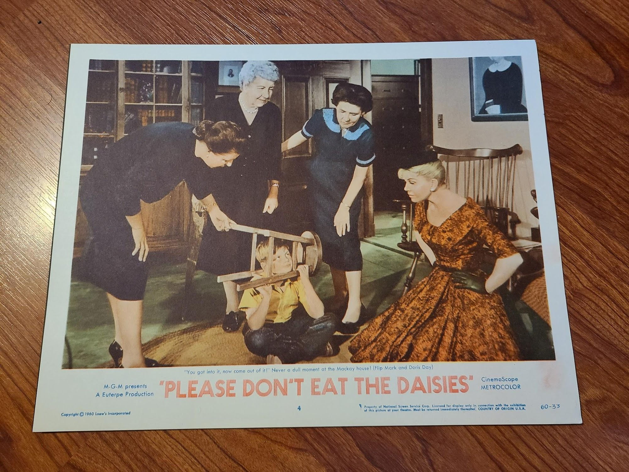 Please Don't Eat The Daises 1960 General Lobby Cards