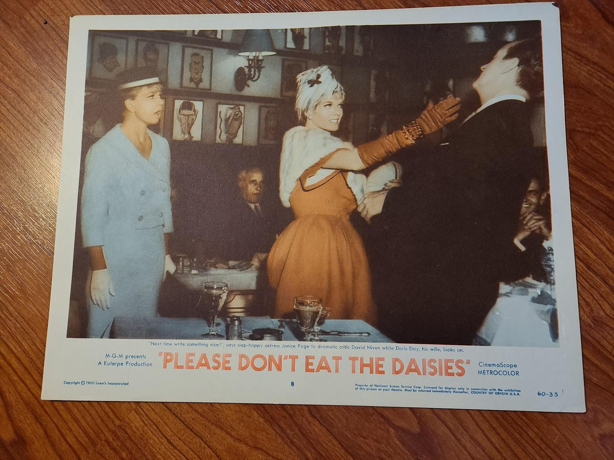 Please Don't Eat The Daises 1960 General Lobby Cards