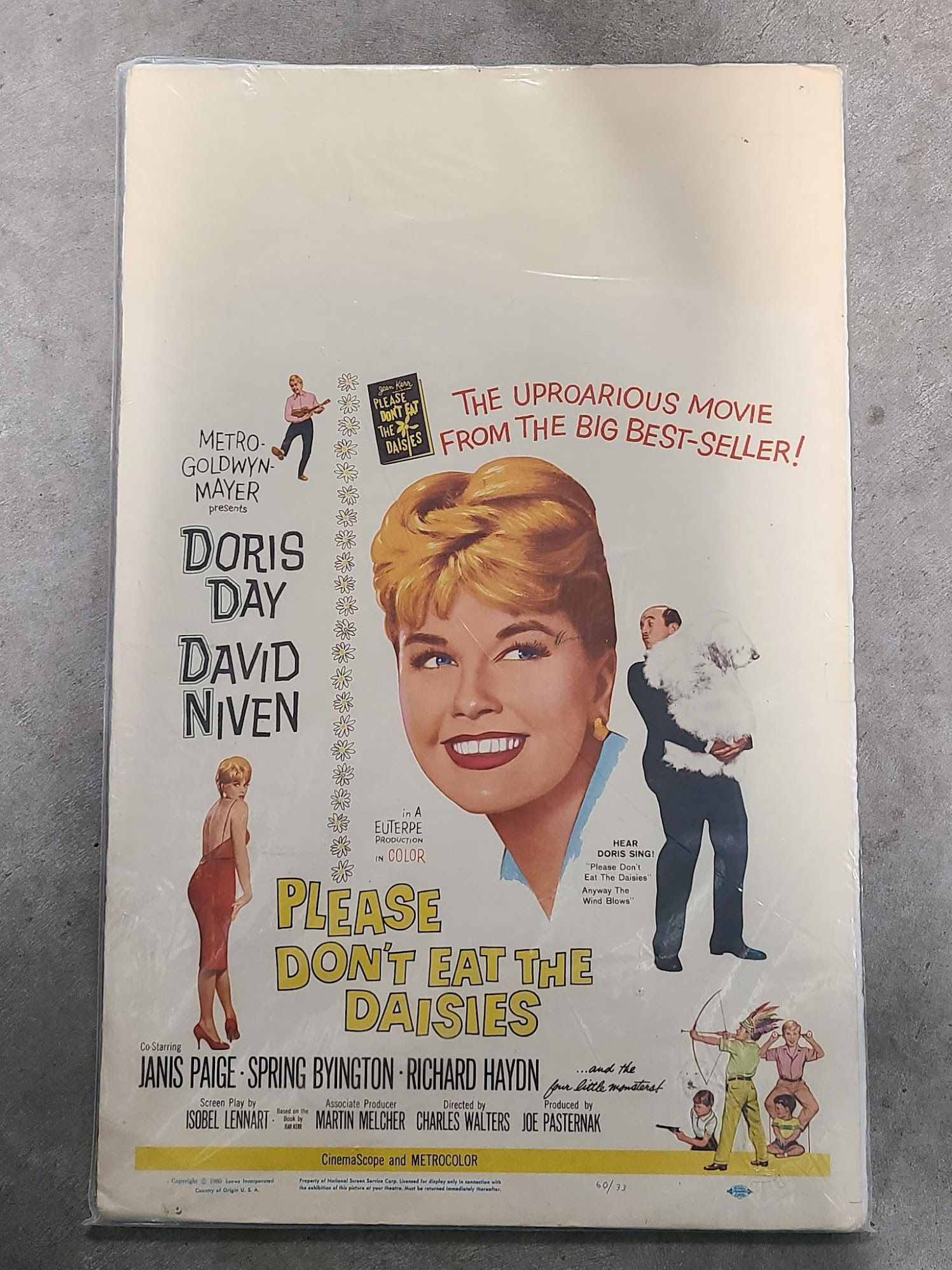 Please Don't Eat The Daises 1960 Window Cards