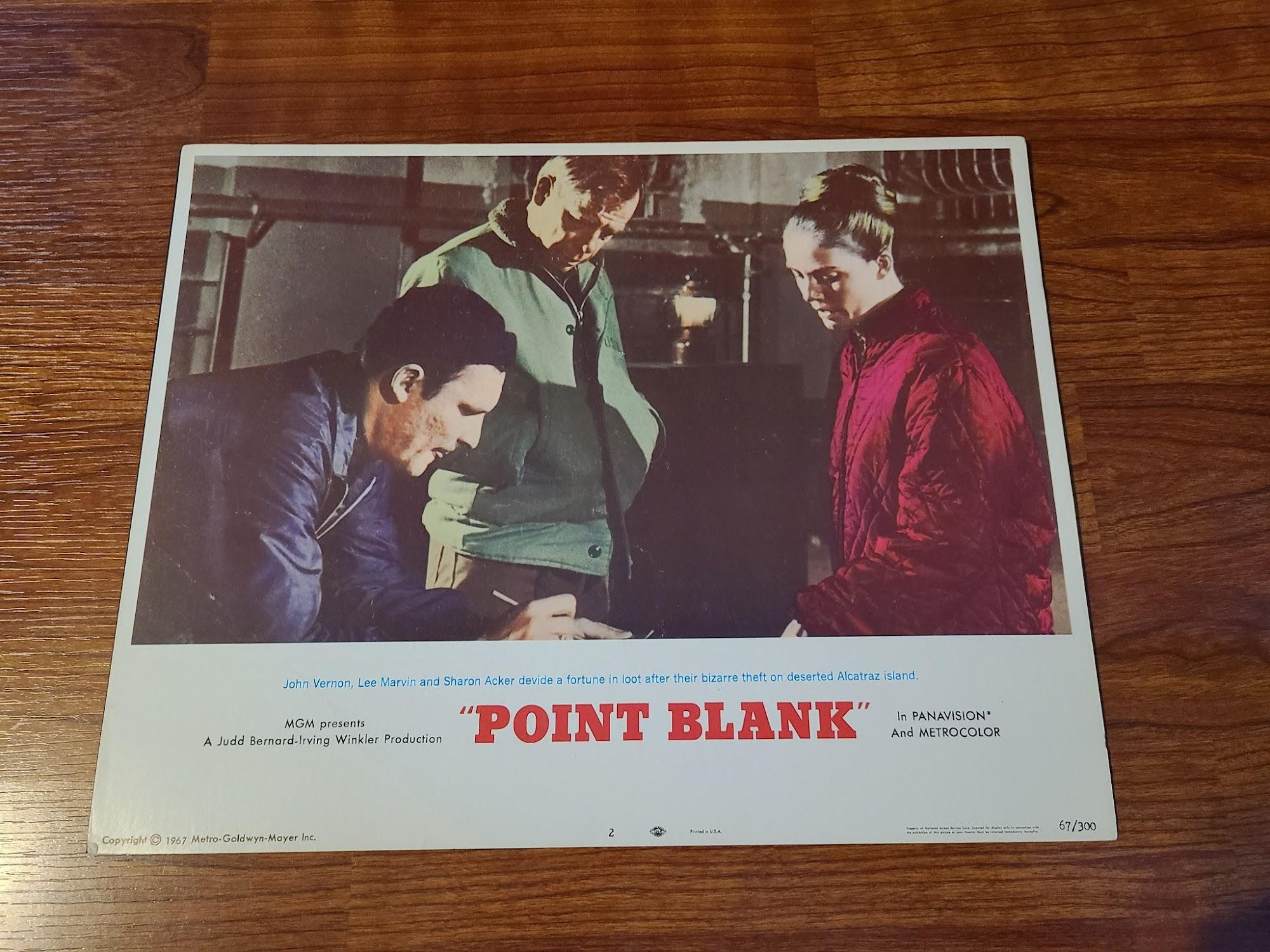 Point Blank 1967 General Lobby Cards