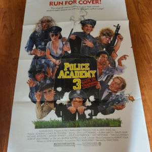 Police Academy 3: Back in Training 1986 1 Sheets/US