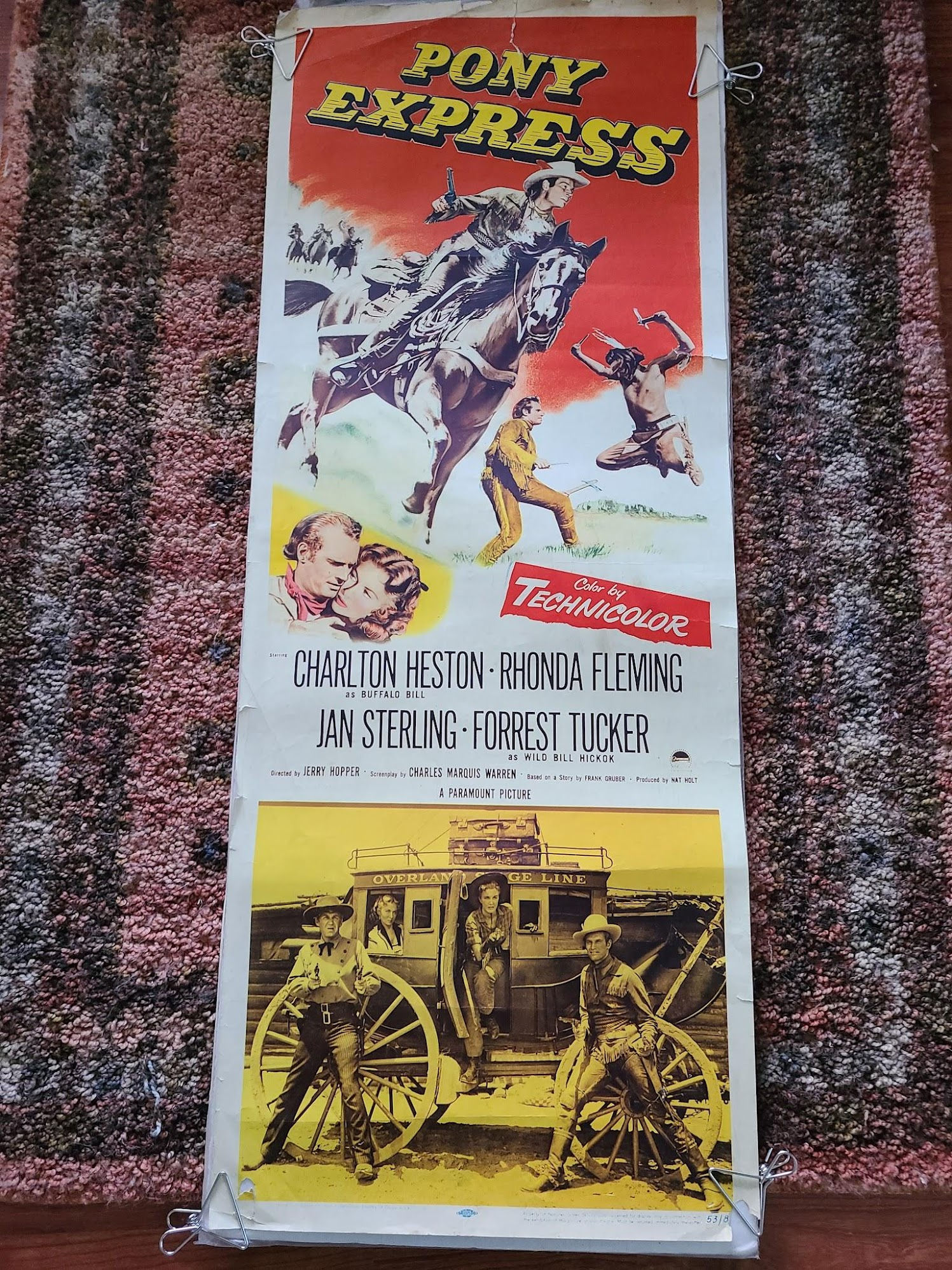 Pony Express 1953 Inserts