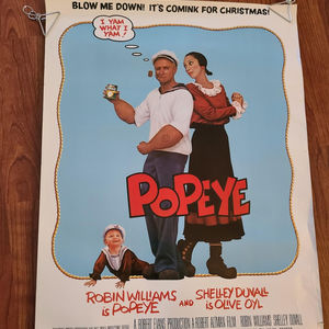 Popeye 1980 Window Cards