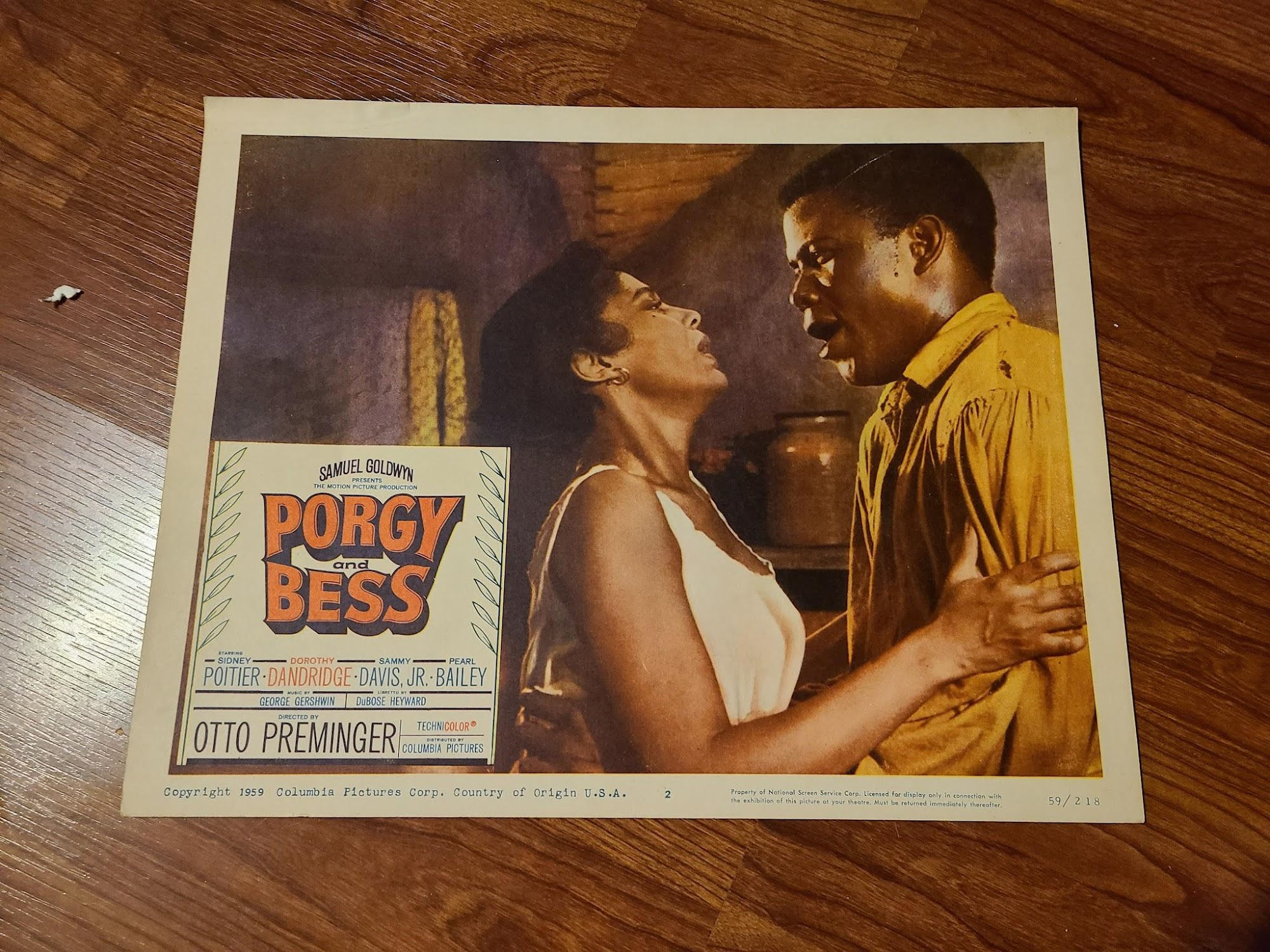 Porgy And Bess 1959 General Lobby Cards