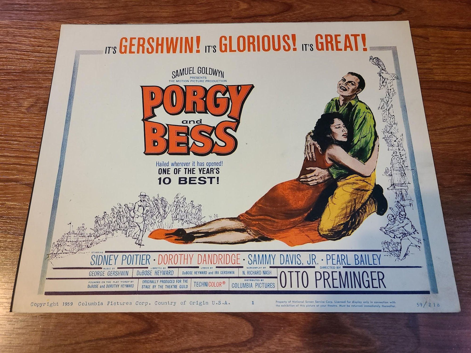 Porgy And Bess 1959 Title Cards