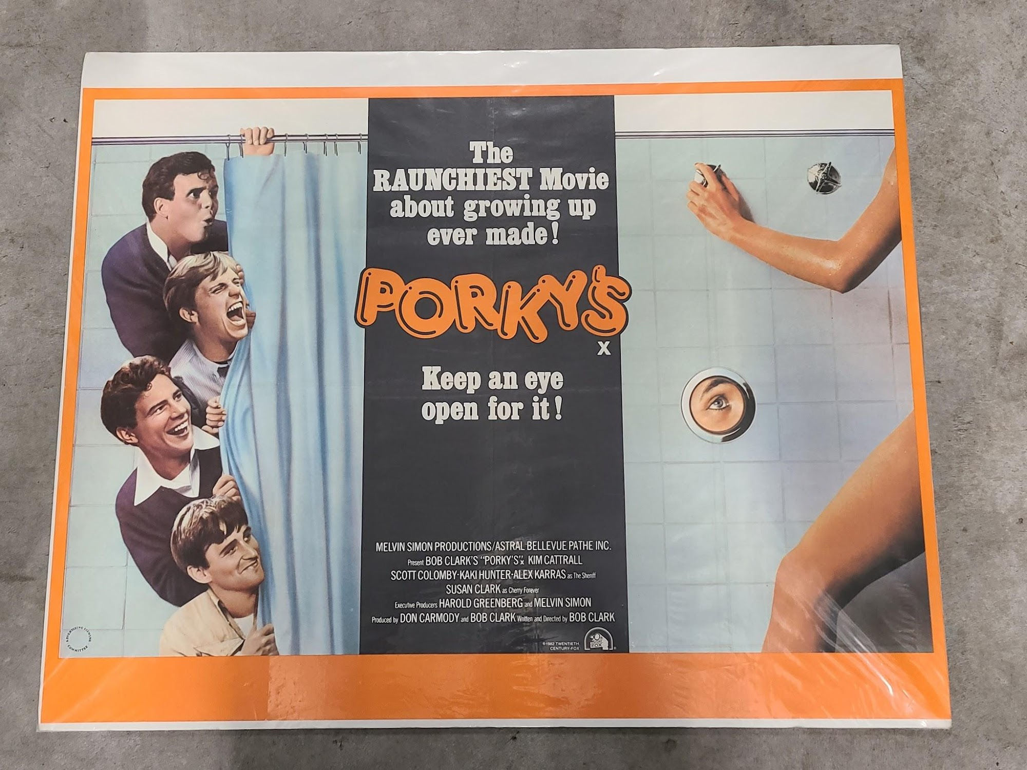 Porky's 1981 UK/US 30x40