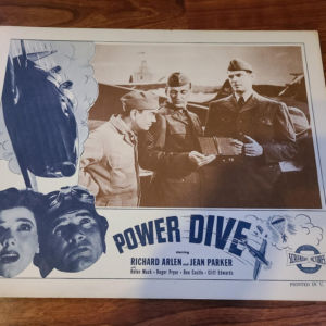Power Dive 1941 Military/Aviation Lobby Cards
