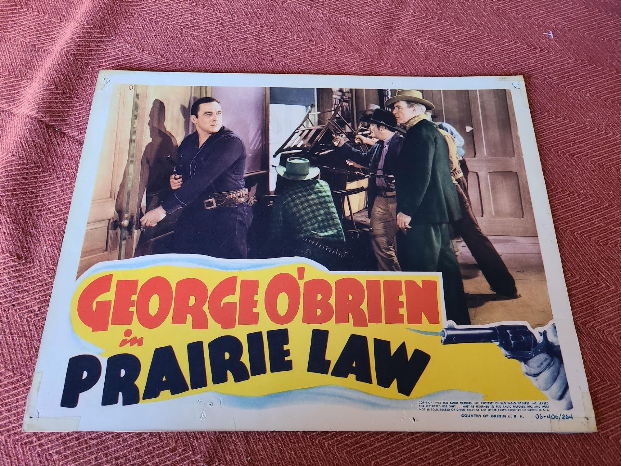 Prairie Law 1940 Western Lobby Cards