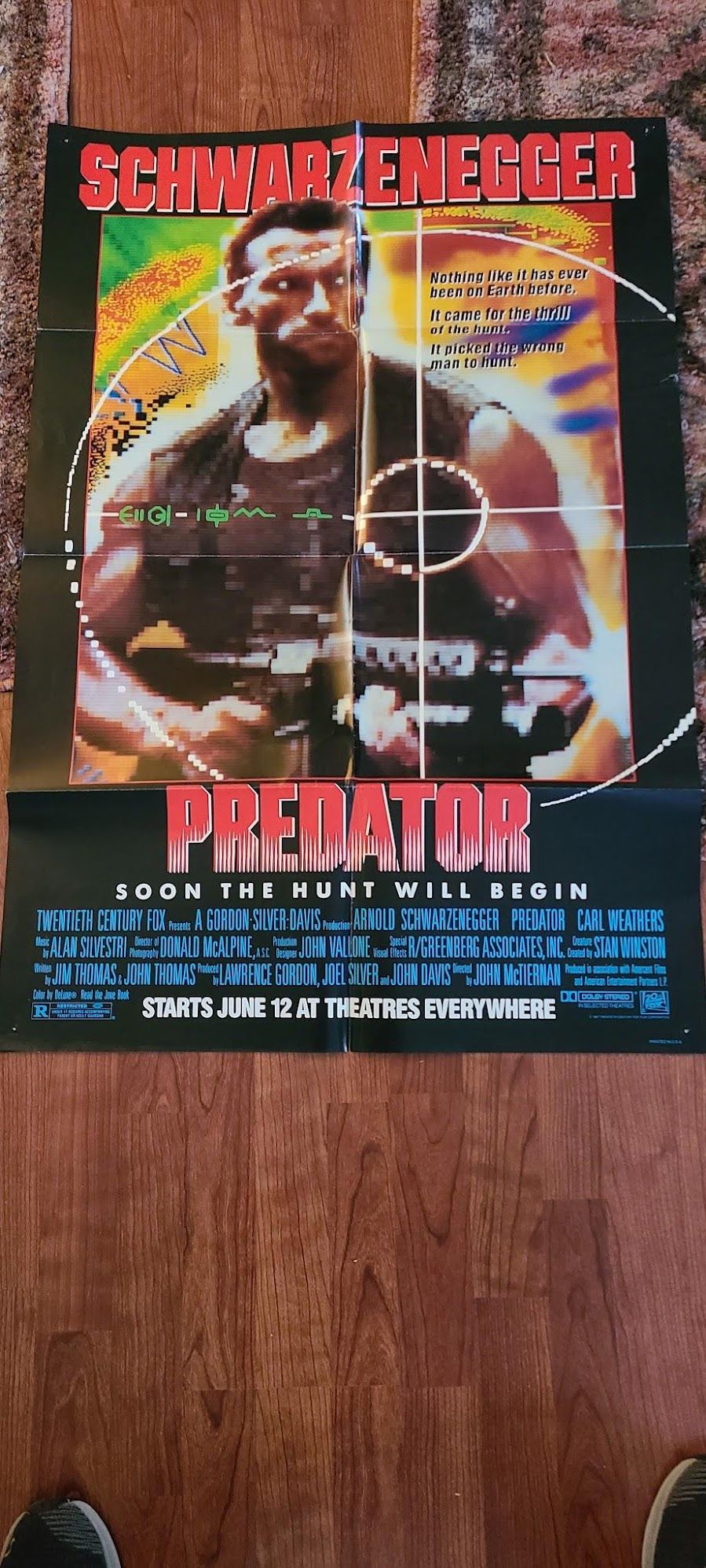 Predator 1987 1 Sheets/US