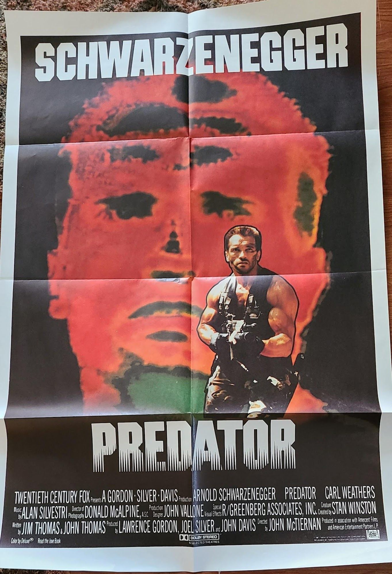 Predator 1987 1 Sheets/US