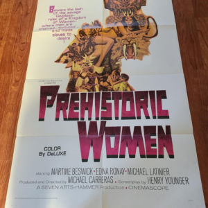 Prehistoric Woman 1966 1 Sheets/US