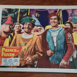 Prince Of Foxes 1949 General Lobby Cards
