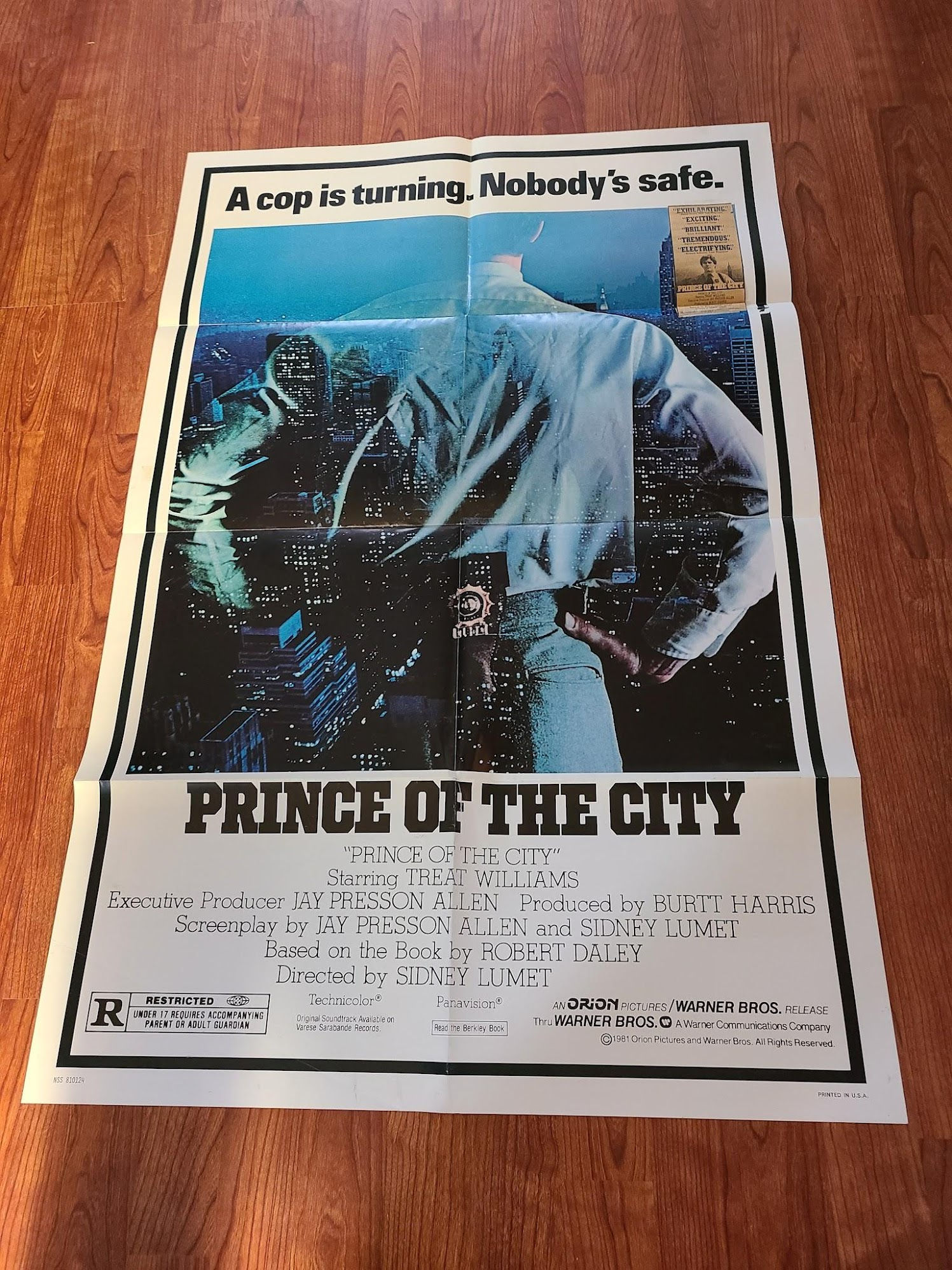Prince of the City 1981 1 Sheets/US