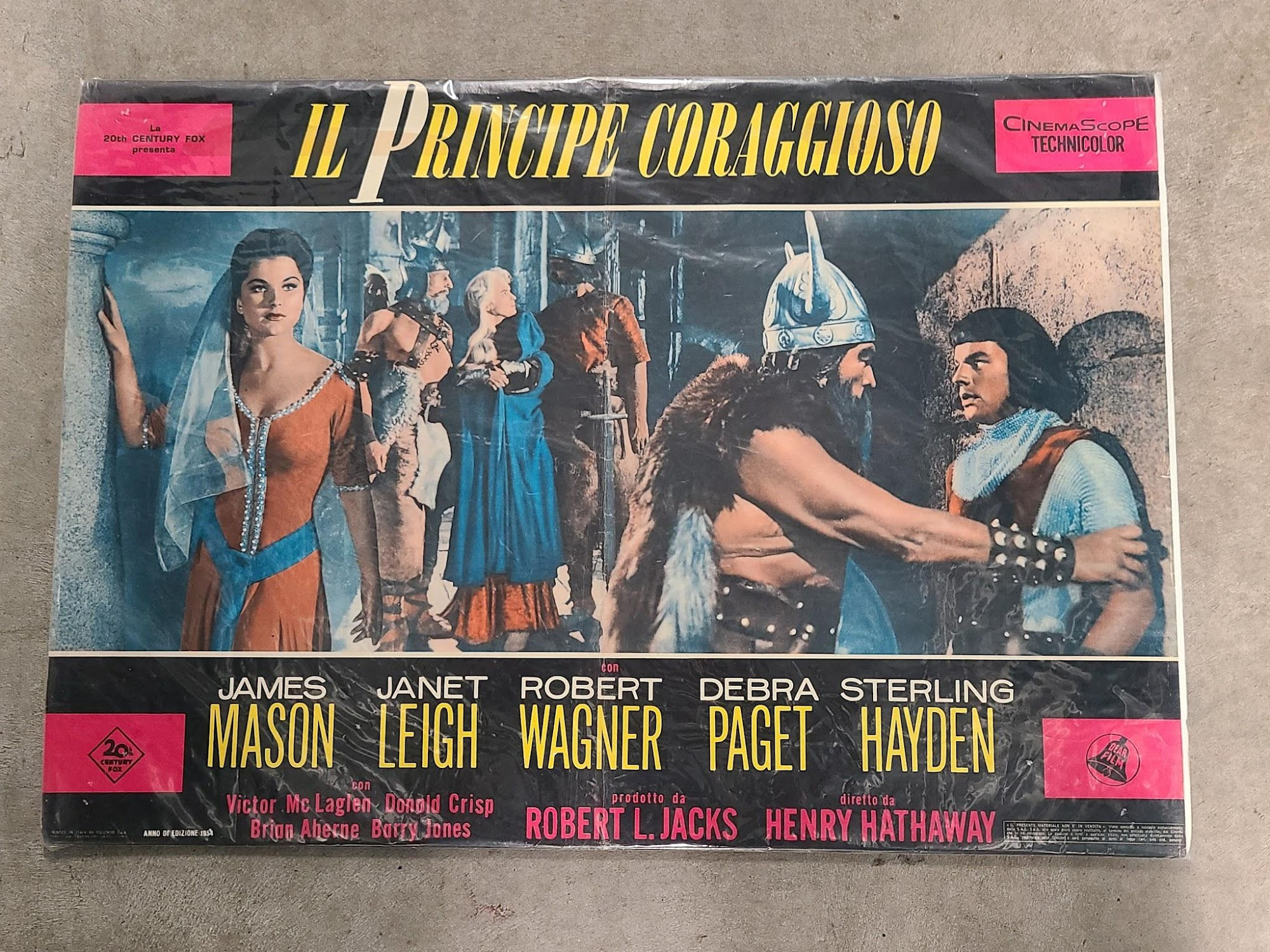 Prince Valiant 1954 Fotobusta