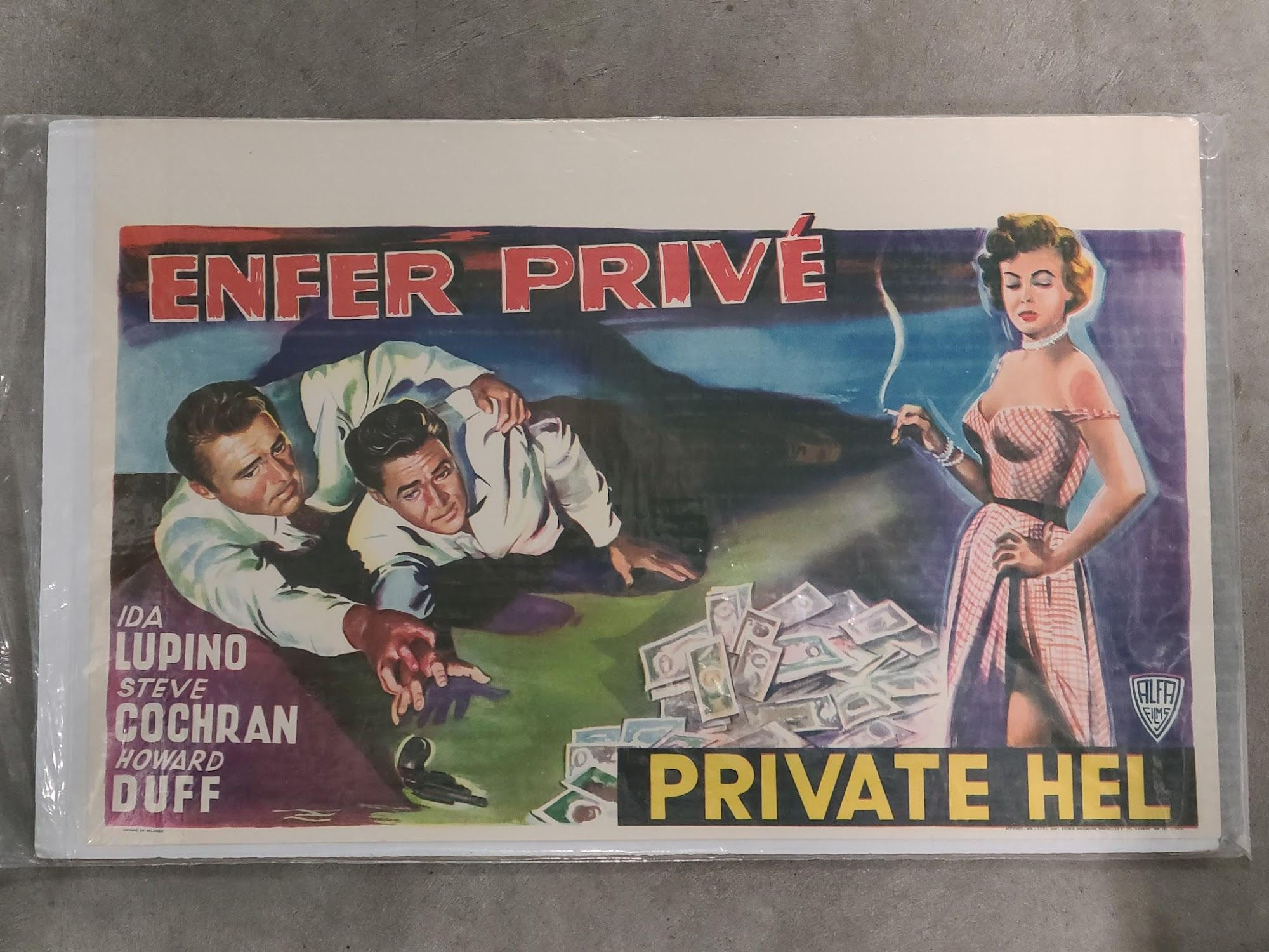 Private Hell 36 1954 Belgium