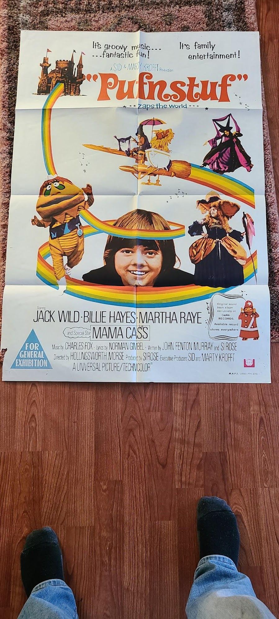 Pufnstuf 1970 1 Sheets/US