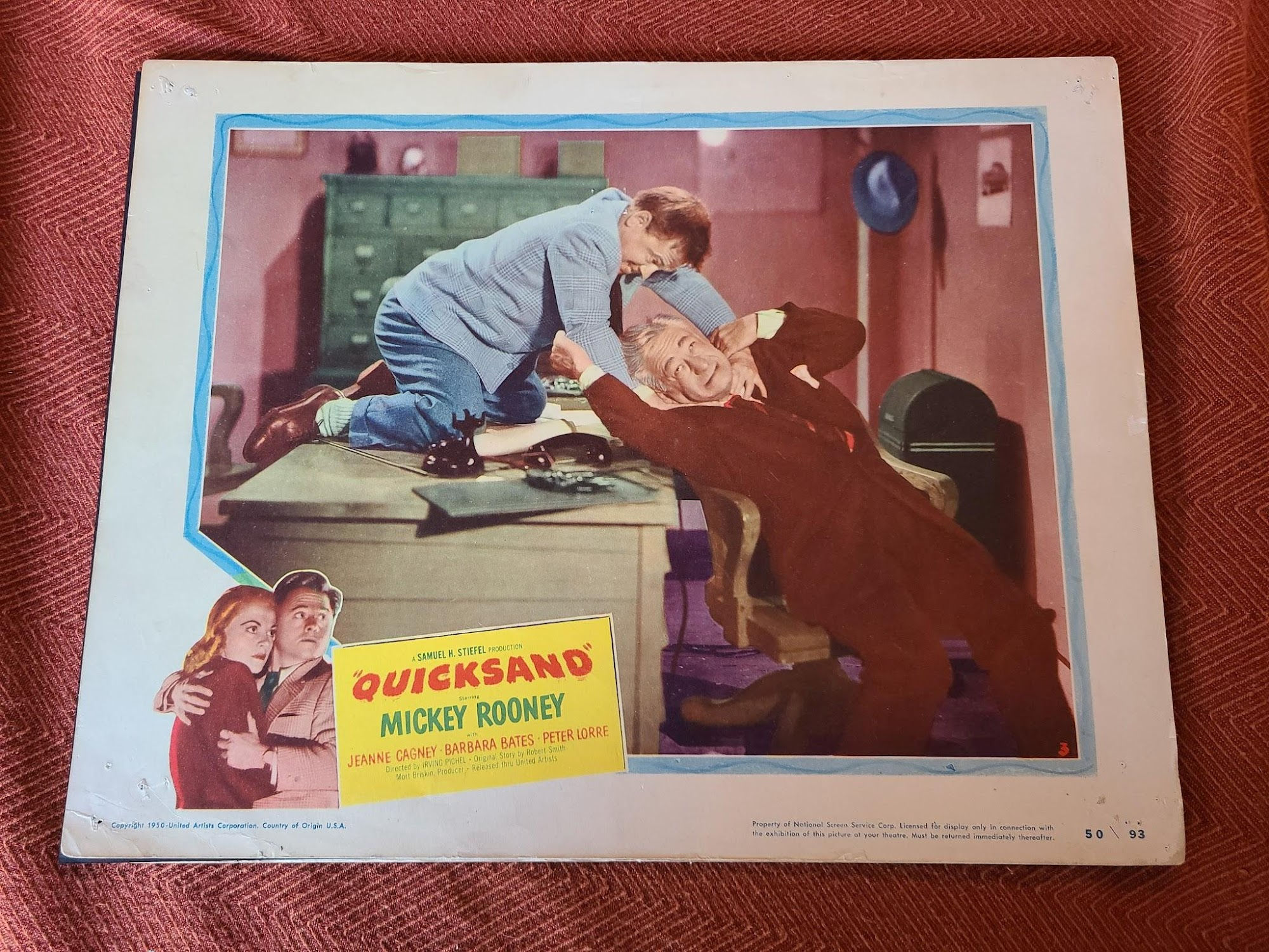 Quicksand 1950 General Lobby Cards