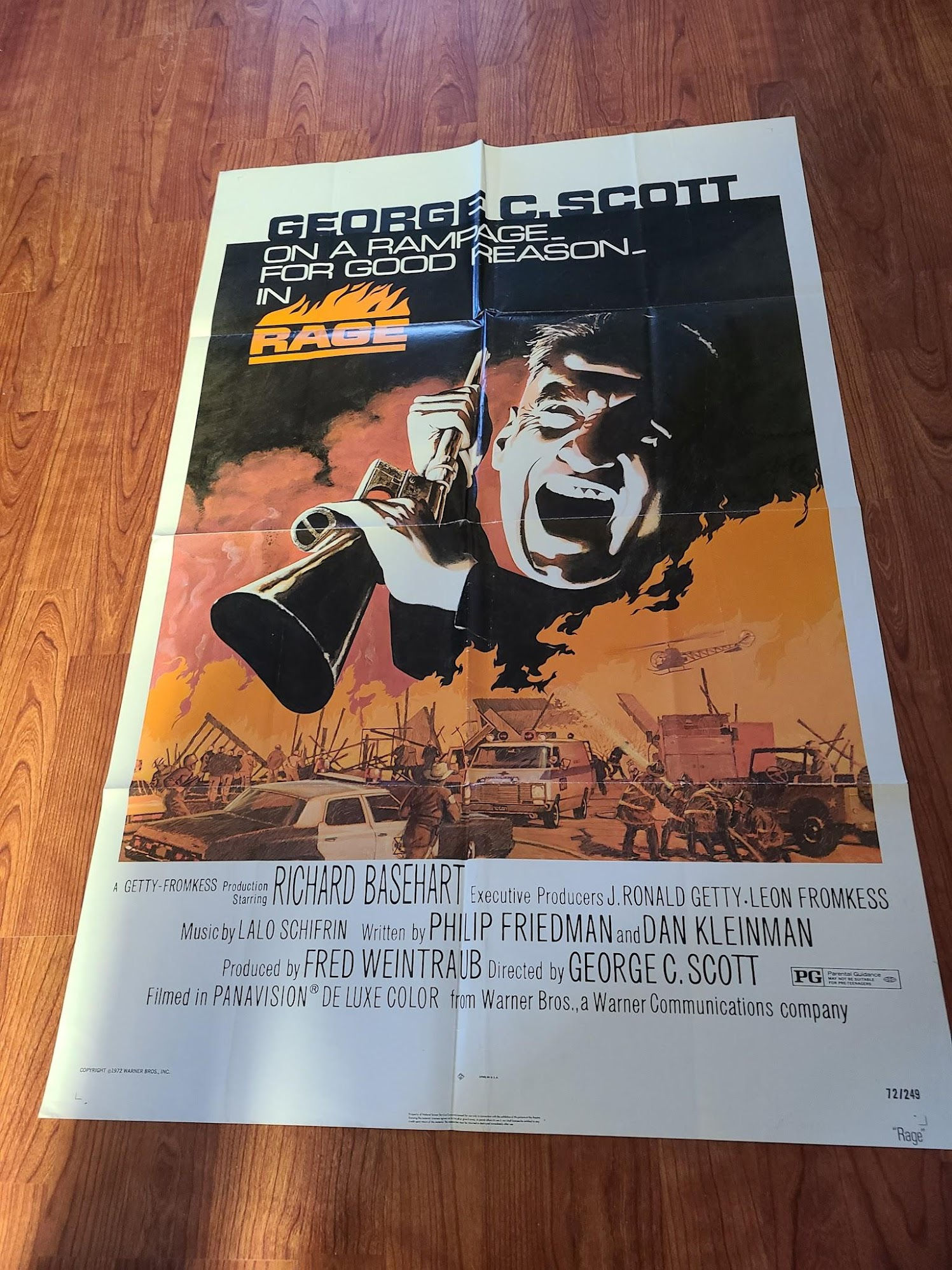 Rage 1972 1 Sheets/US