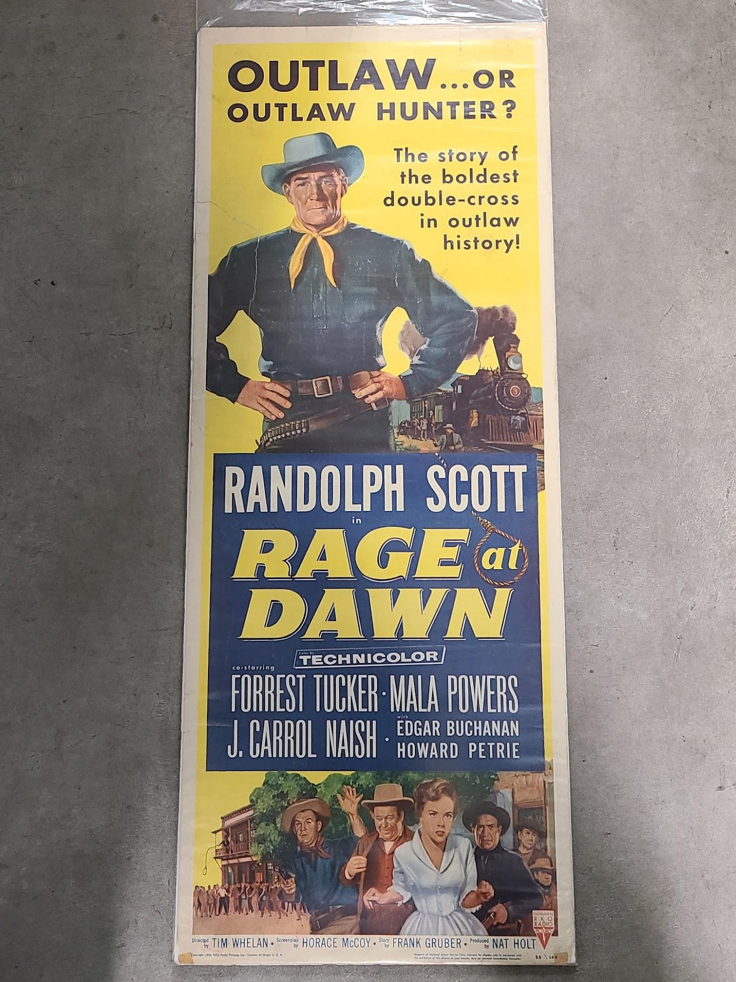 Rage At Dawn 1955 Inserts