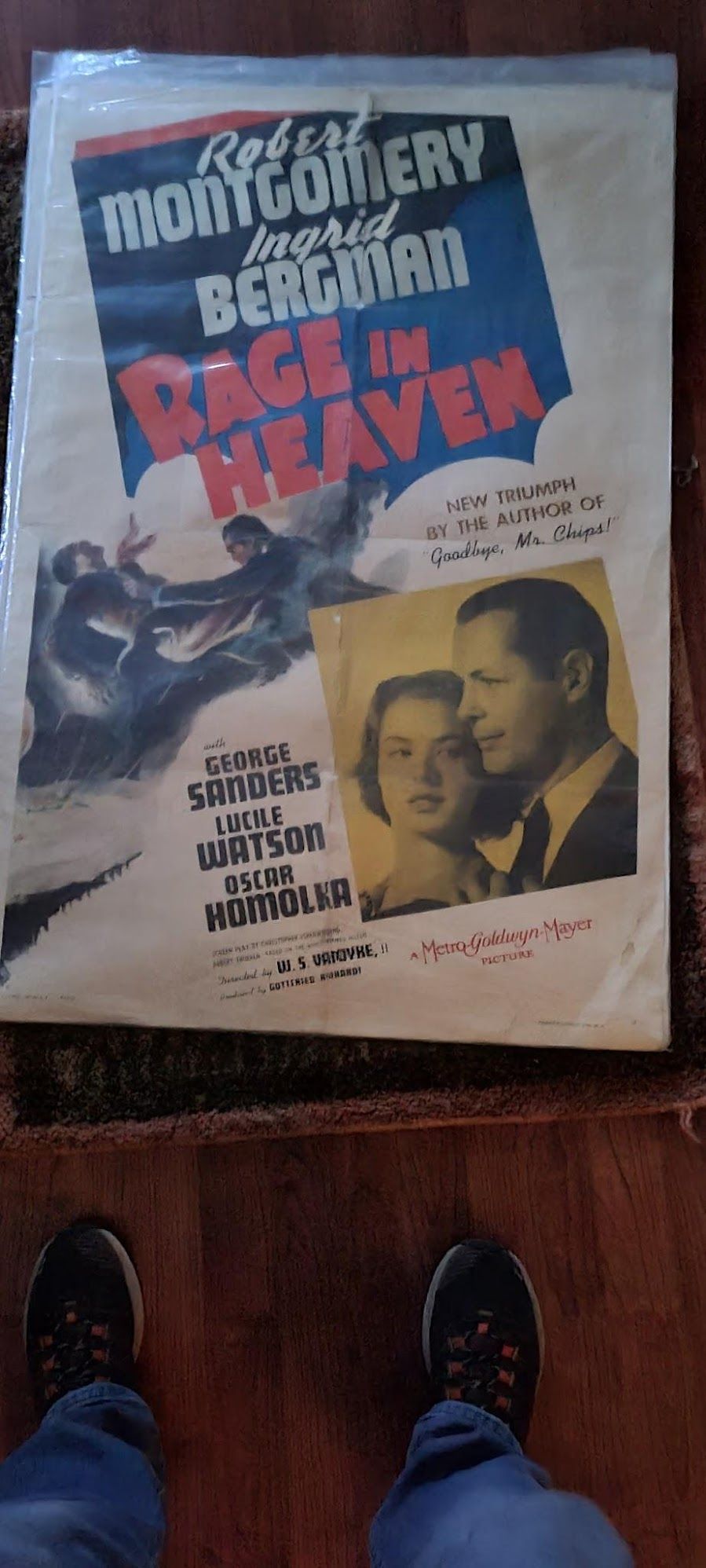Rage In Heaven 1941 1 Sheets/US