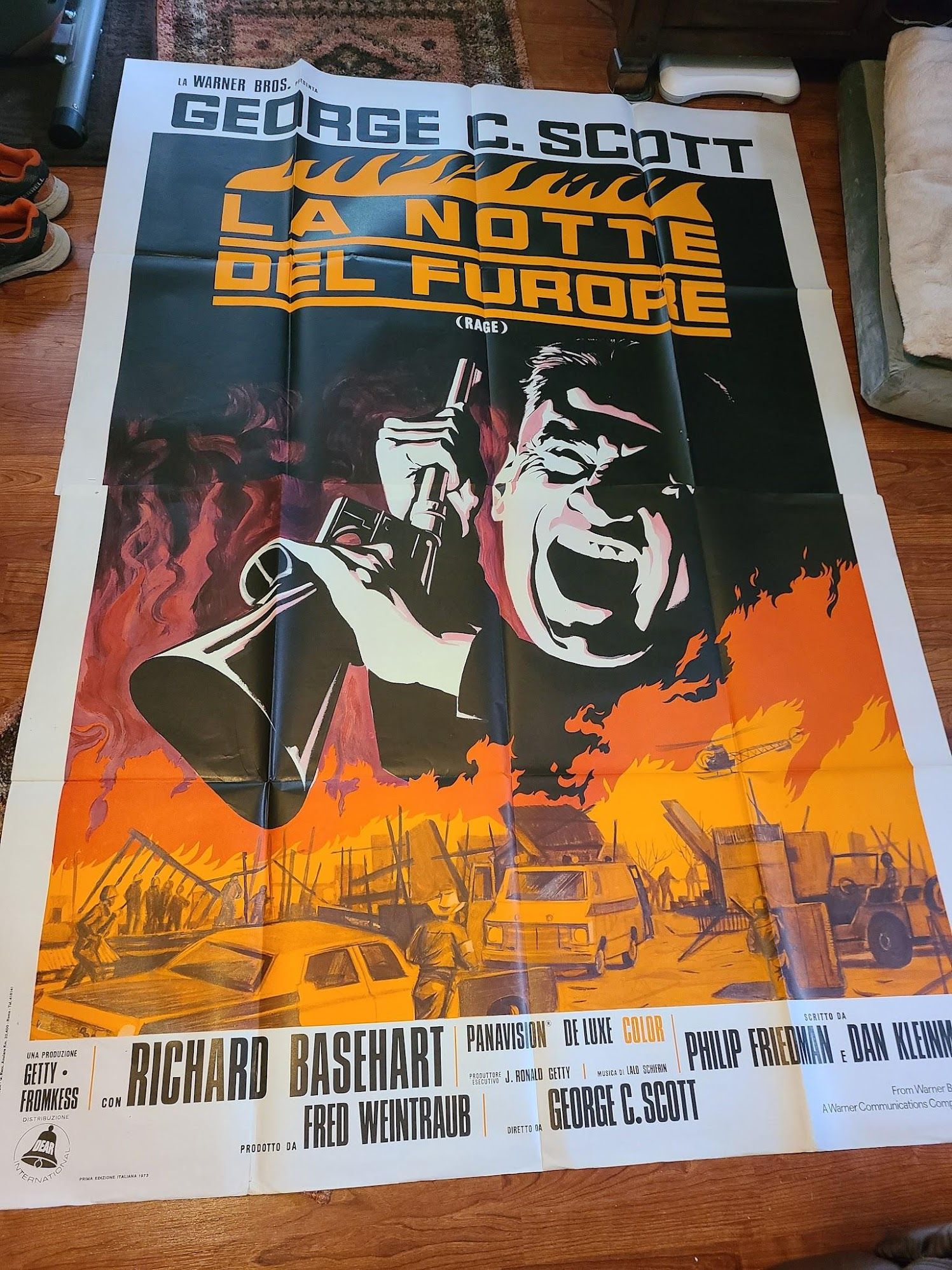 Rage 1972 Italian Posters