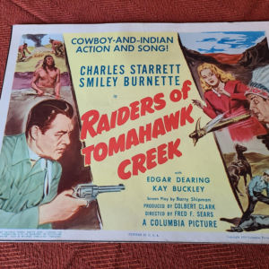 Raiders Of Tomahawk Trail 1950 Western Lobby Cards