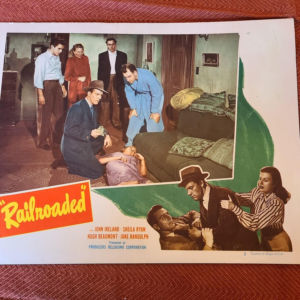 Railroaded 1947 General Lobby Cards
