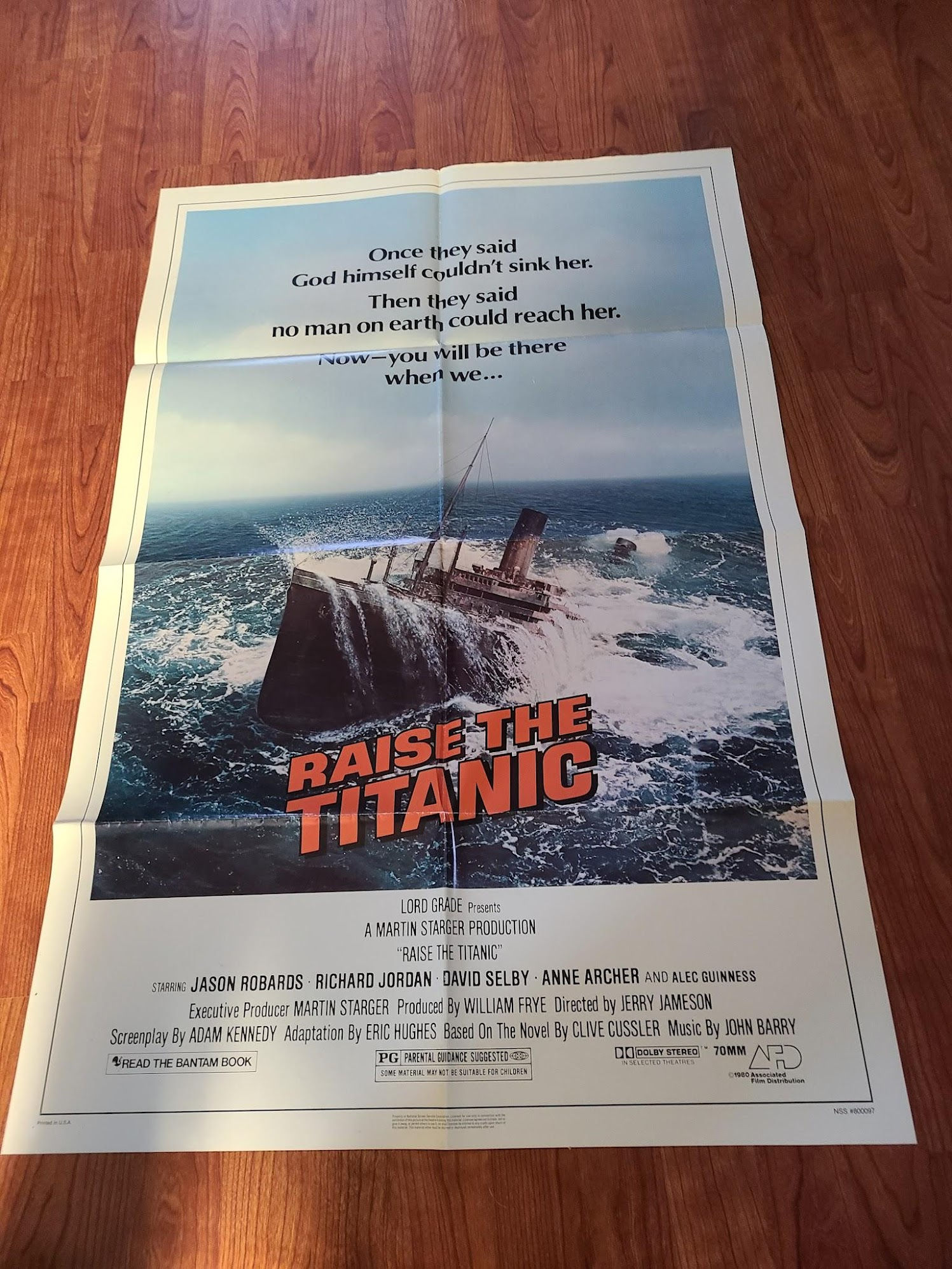 Raise the Titanic 1980 1 Sheets/US