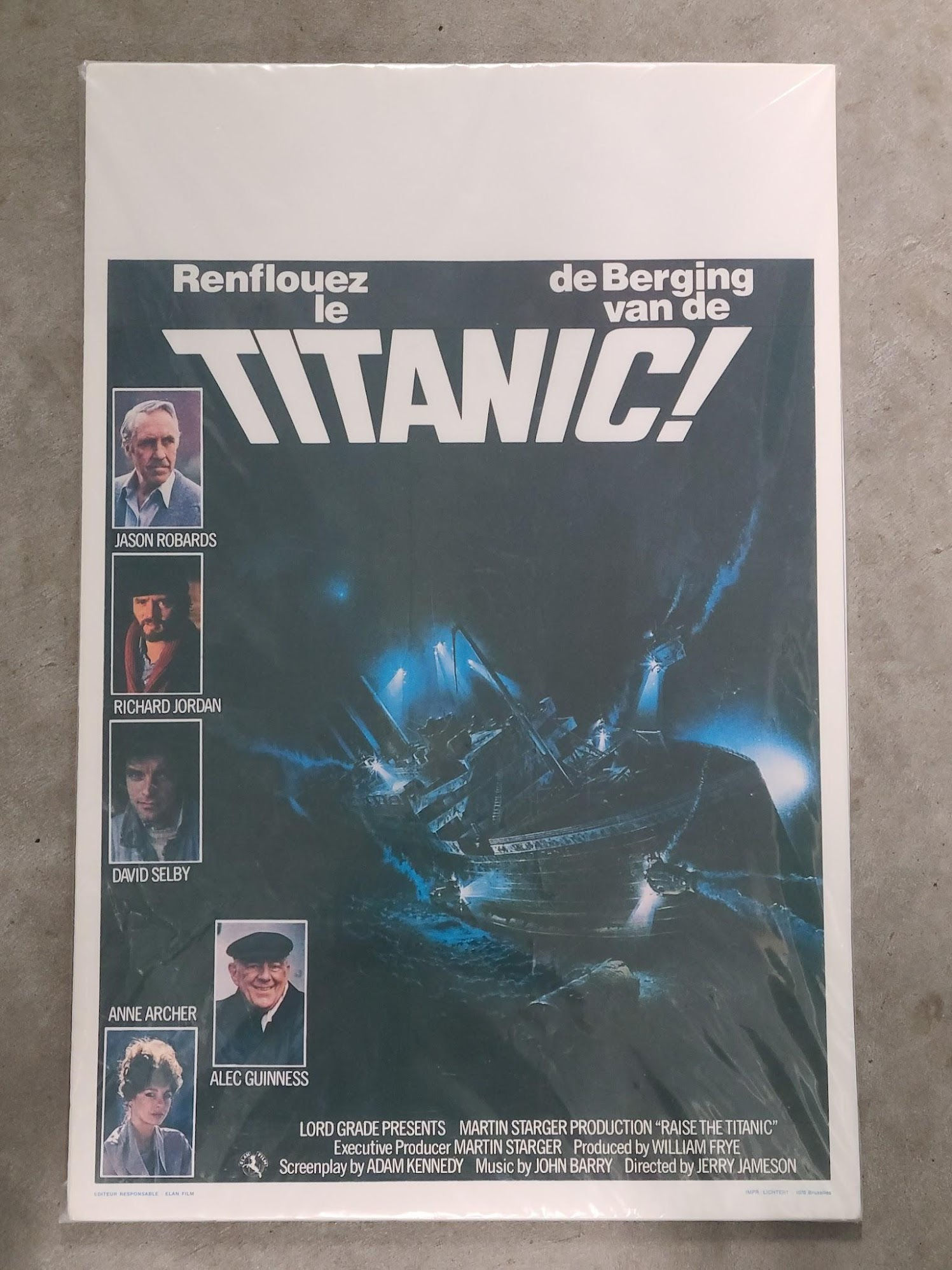 Raise The Titanic 1980 Belgium