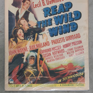 Reap The Wild Wind 1942 Window Cards