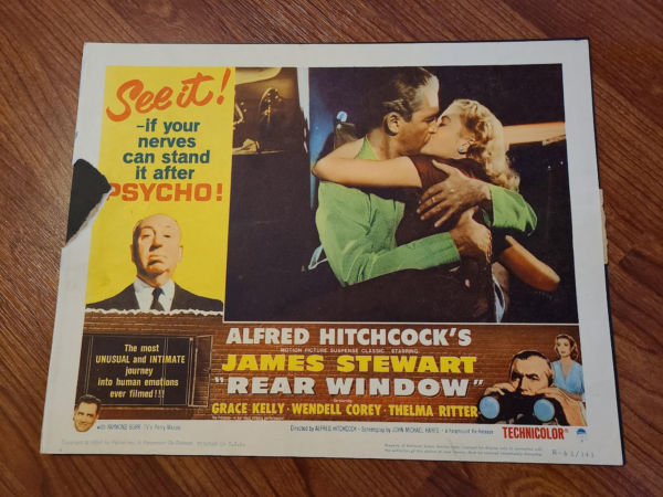 Rear Window 1954 General Lobby Cards
