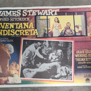 Rear Window 1954 Mexican Lobby Cards