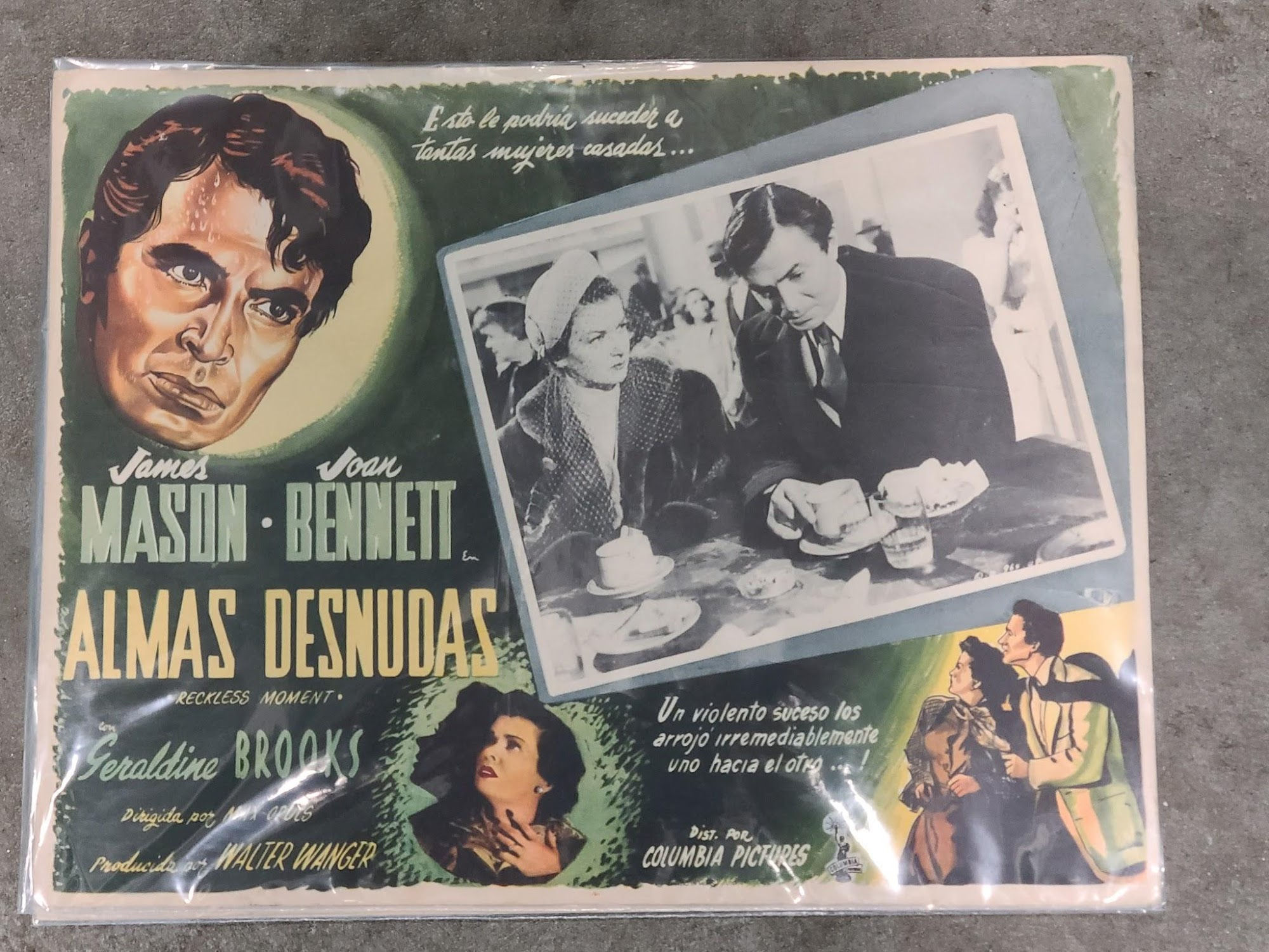 Reckless Moment 1949 Mexican Lobby Cards