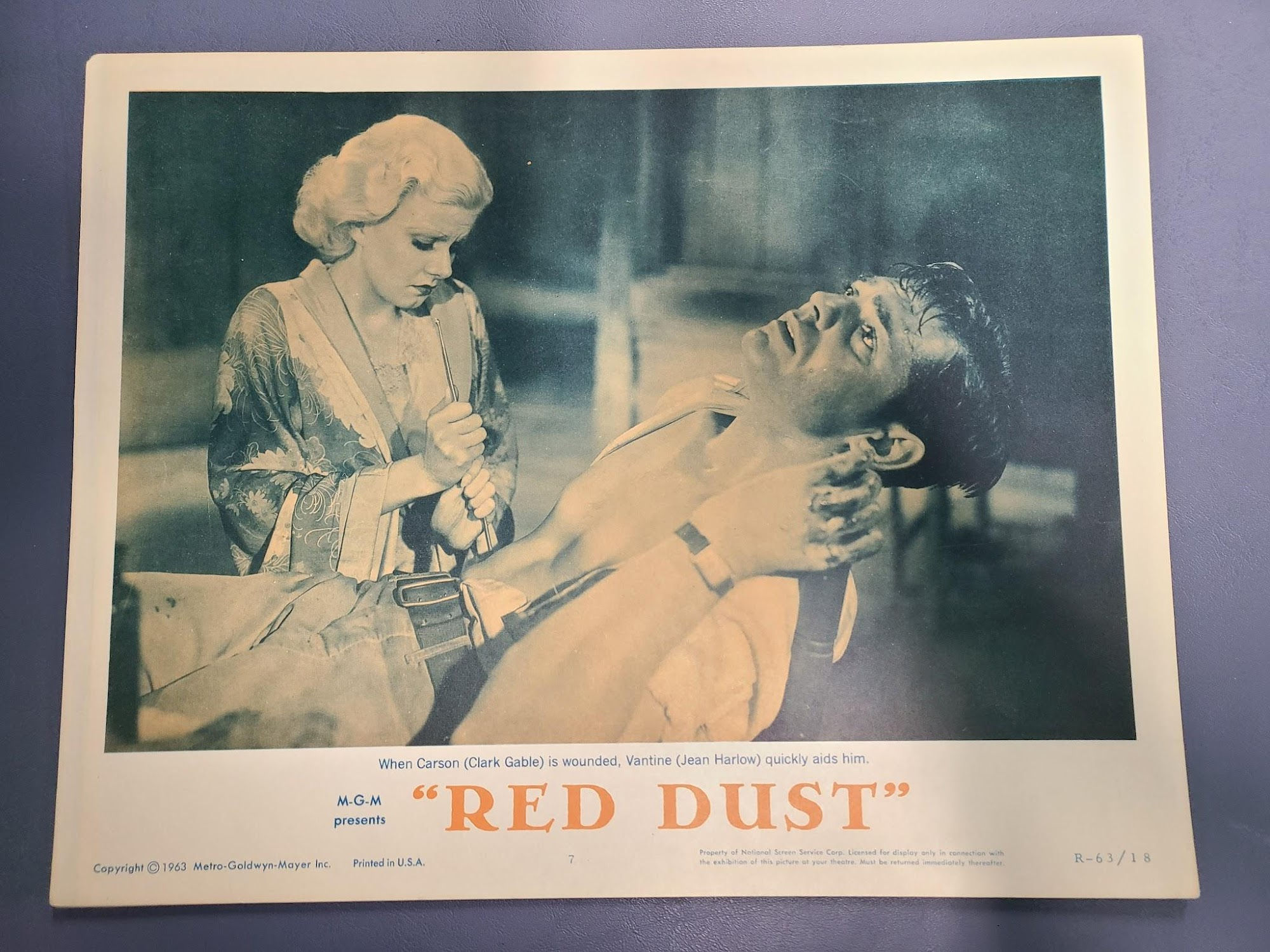 Red Dust 1932 General Lobby Cards