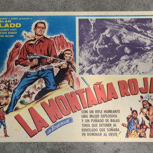 Red Mountain 1951 Mexican Lobby Cards