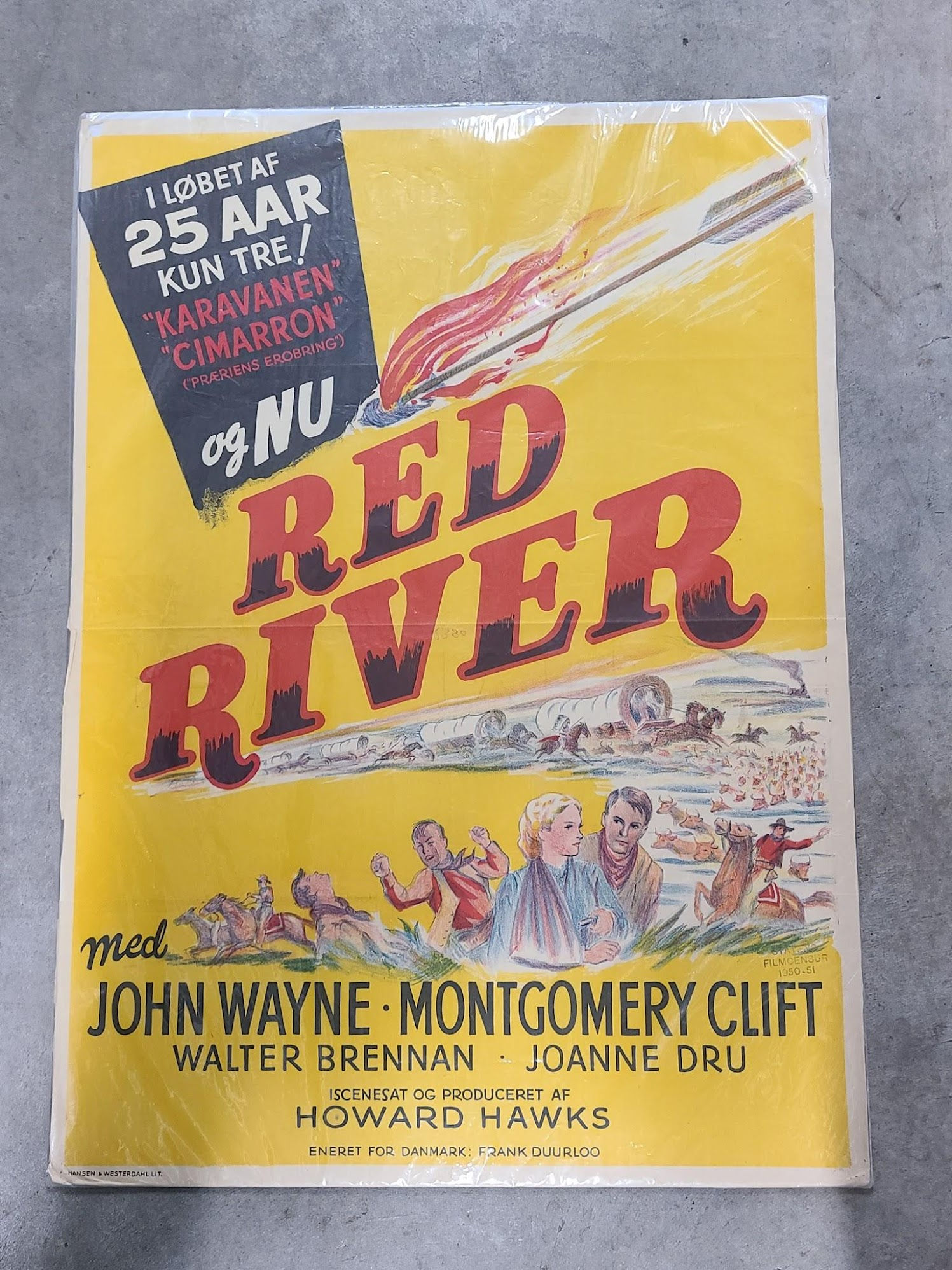 Red River 1948 Danish