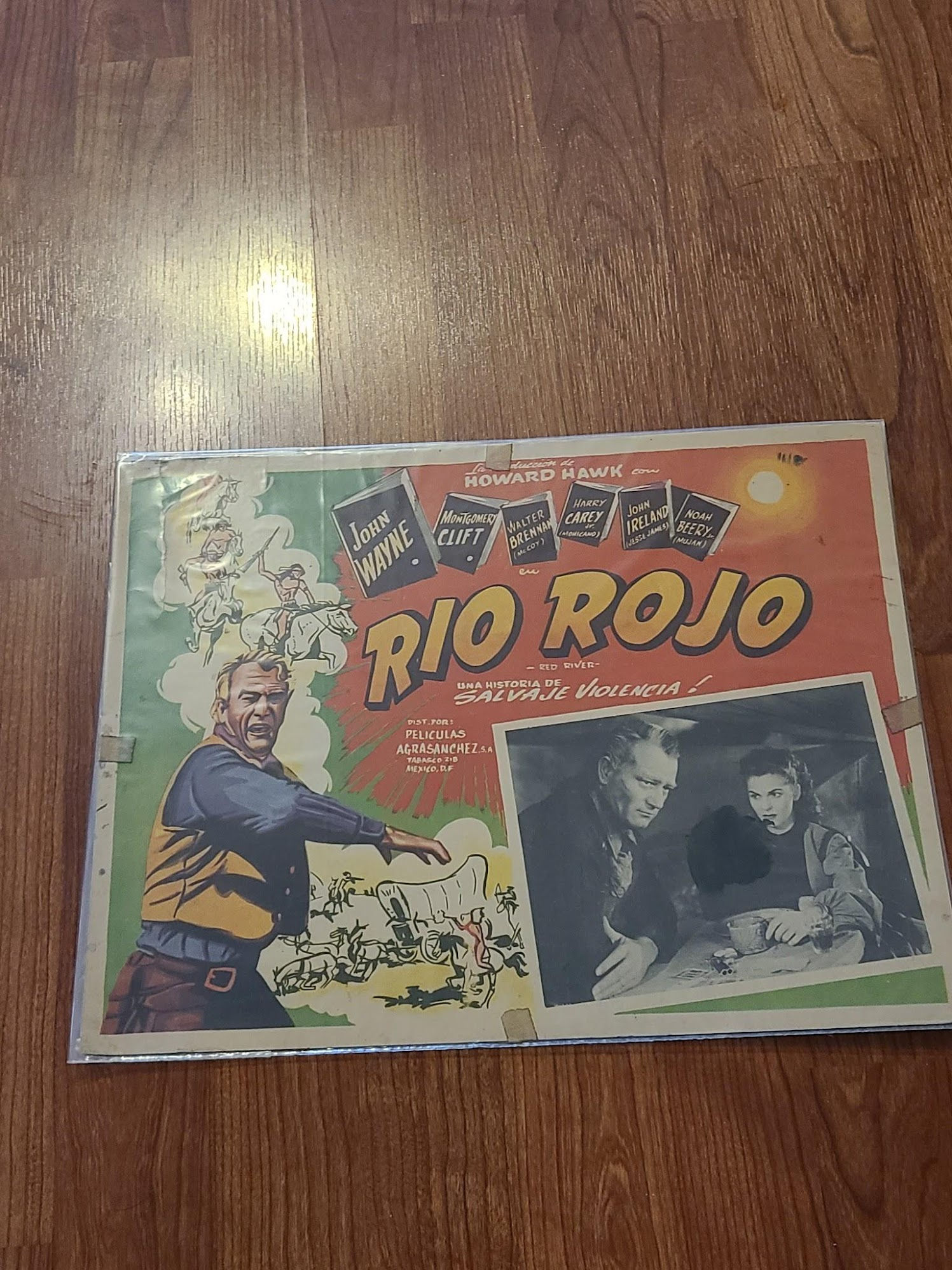 Red River 1948 Mexican Lobby Cards