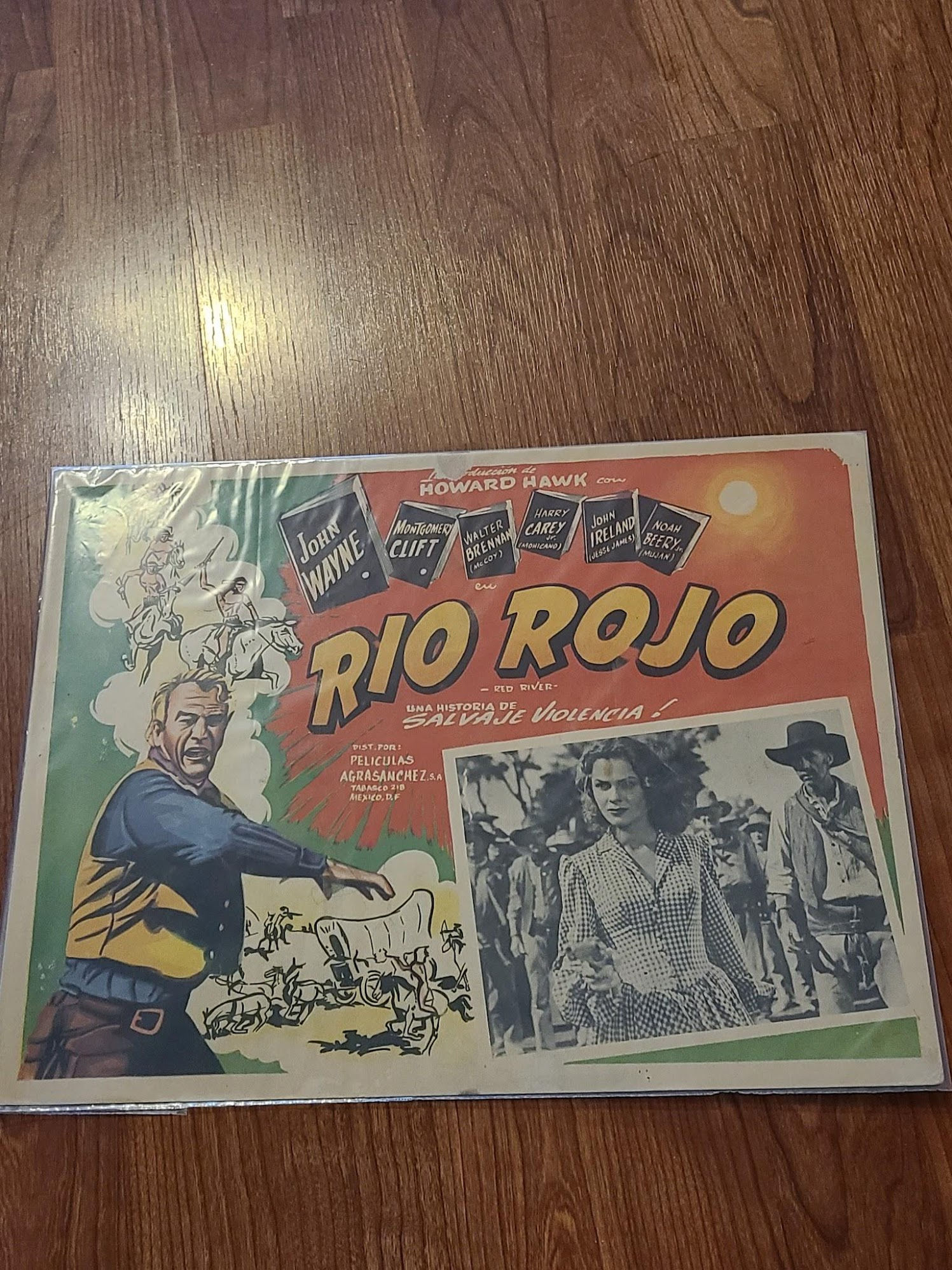 Red River 1948 Mexican Lobby Cards