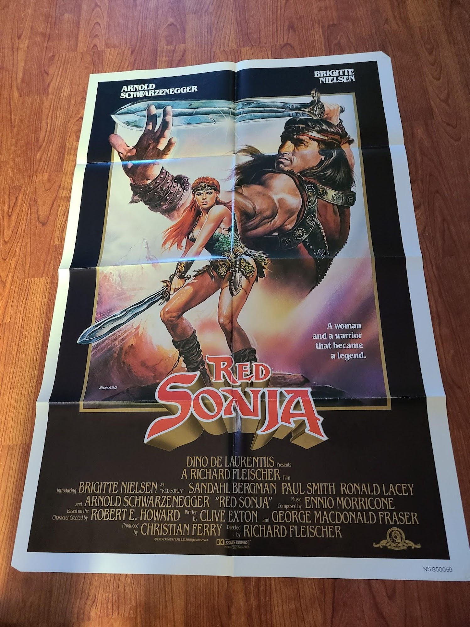 Red Sonja 1985 1 Sheets/US