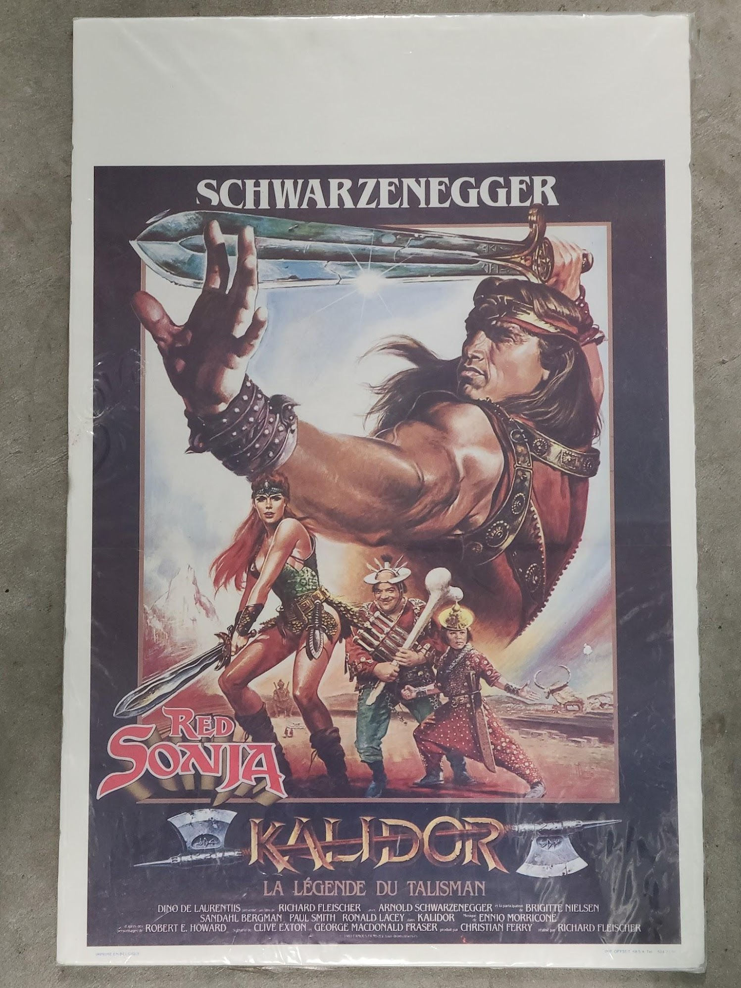 Red Sonja 1985 French