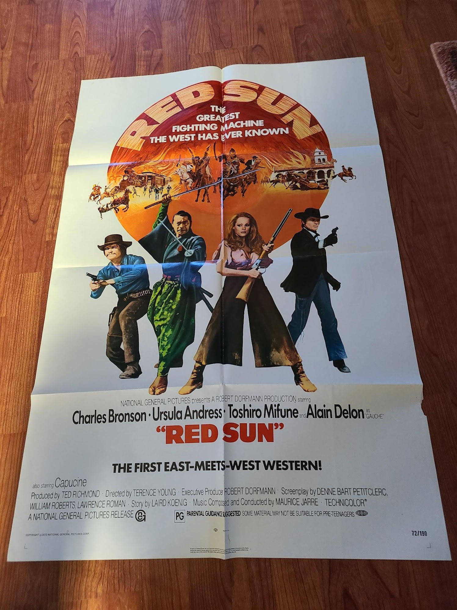 Red Sun 1972 1 Sheets/US