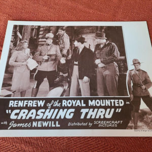 Renfrew Of The Royal Mounted 1937 Western Lobby Cards
